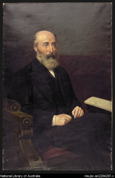 Portrait of Sir Robert Torrens (Upton, John, c. 1880)